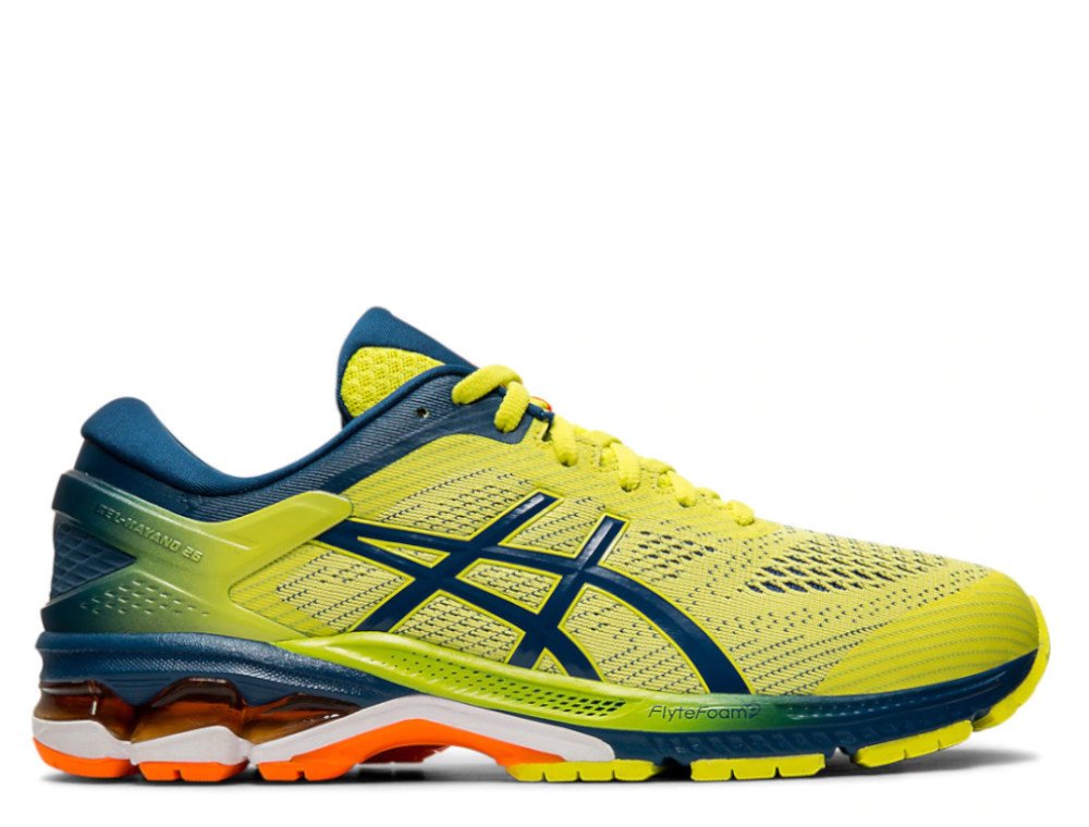 asics gel-kayano 26 kai m ŻóŁto-niebieskie asics gel-kayano 26 kai m ŻóŁto-niebieskie