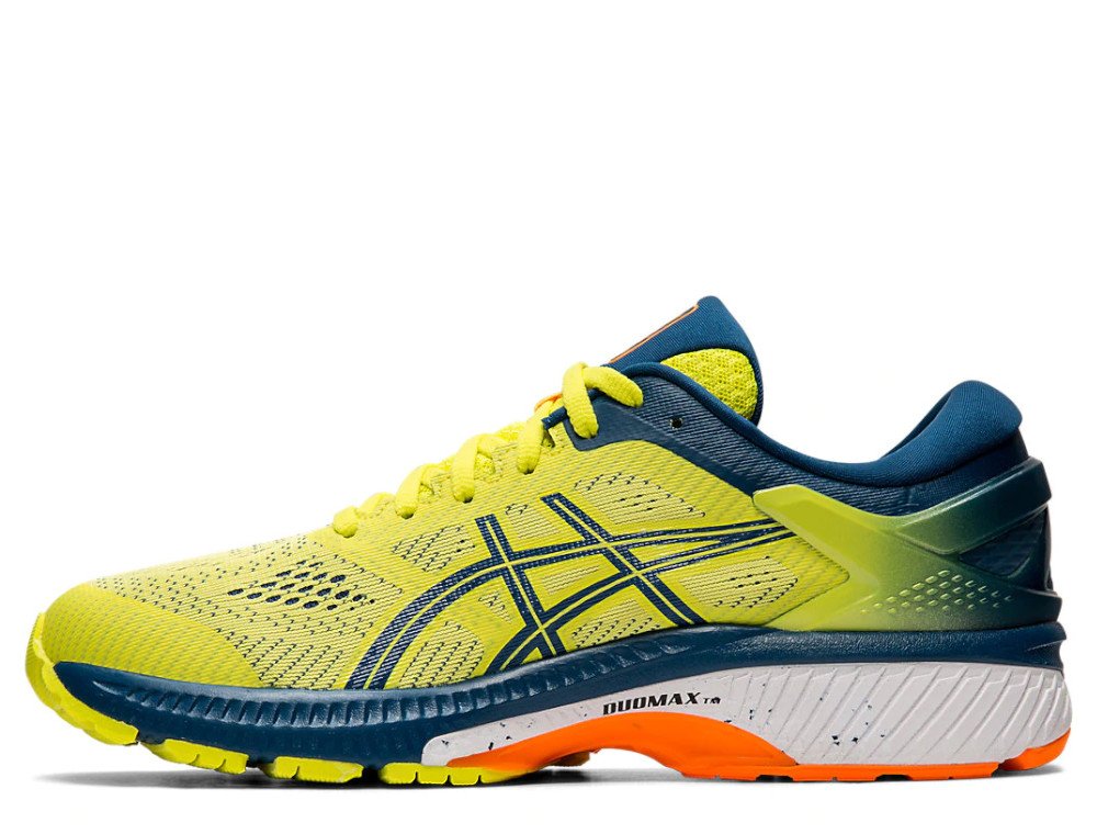 asics gel-kayano 26 kai m ŻóŁto-niebieskie asics gel-kayano 26 kai m ŻóŁto-niebieskie