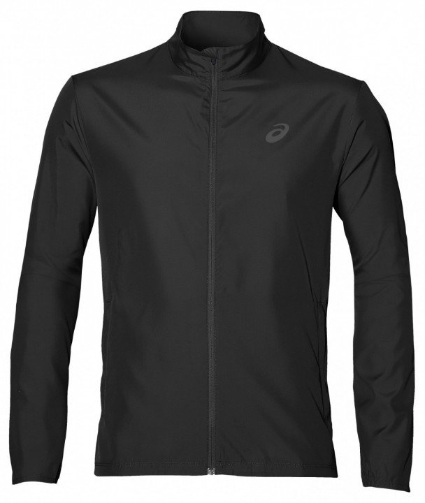 asics silver jacket black asics silver jacket black
