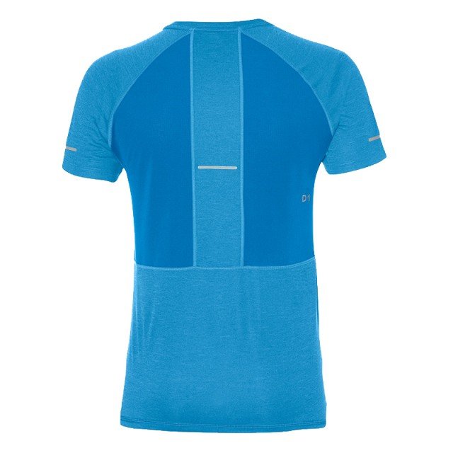 asics short sleeve top blue asics short sleeve top blue