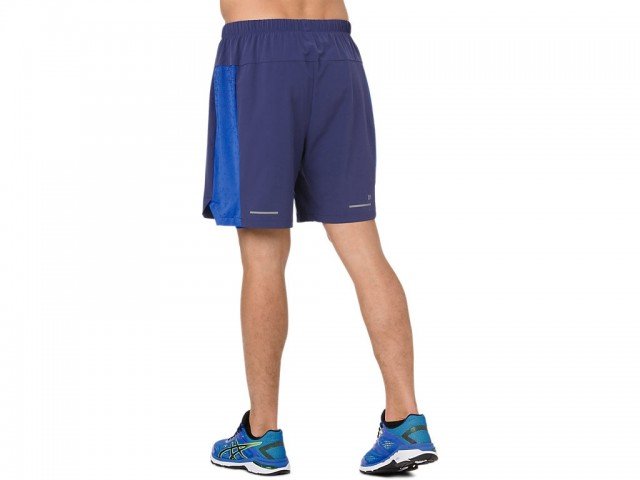asics 2in1 7in short indigo blue asics 2in1 7in short indigo blue