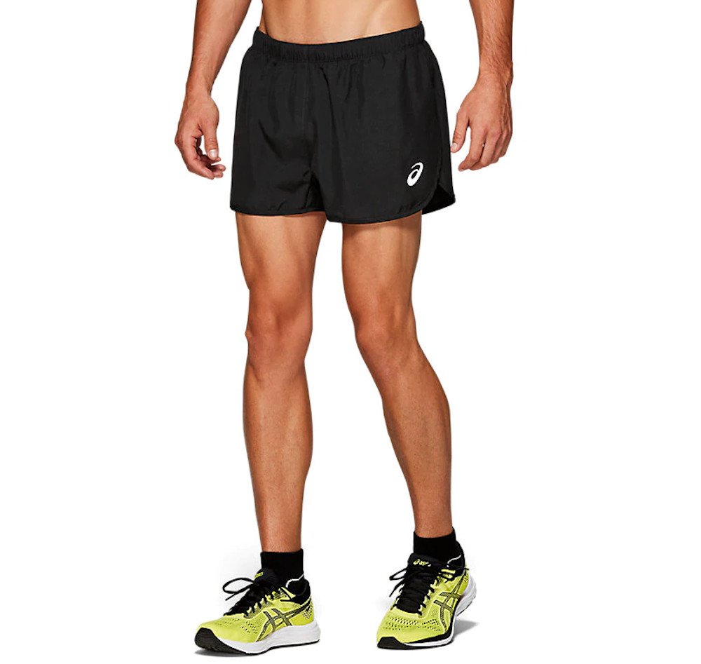 asics silver split short asics silver split short