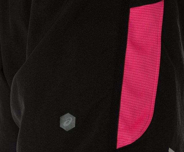 asics short black pink asics short black pink