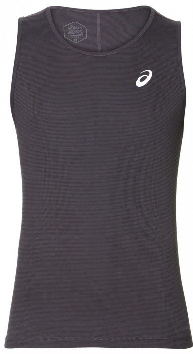 asics silver singlet dark grey asics silver singlet dark grey