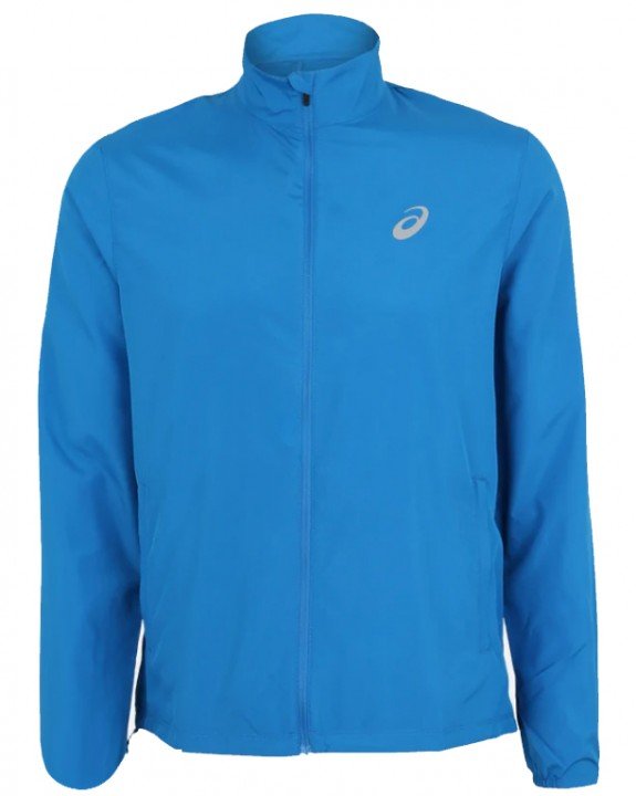 asics silver jacket race blue asics silver jacket race blue