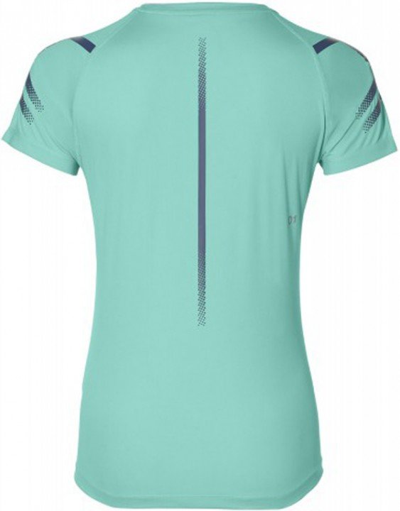 asics icon short sleeve top green heather asics icon short sleeve top green heather