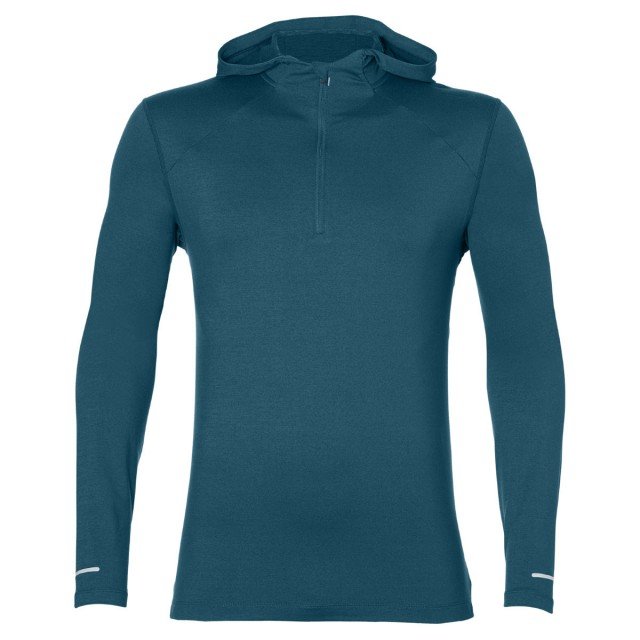 asics long sleeve hoodie dark green asics long sleeve hoodie dark green
