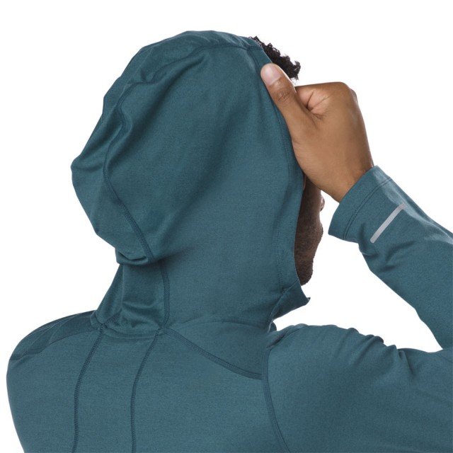asics long sleeve hoodie dark green asics long sleeve hoodie dark green