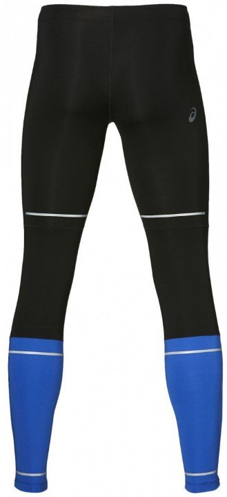 asics lite-show tight black blue asics lite-show tight black blue