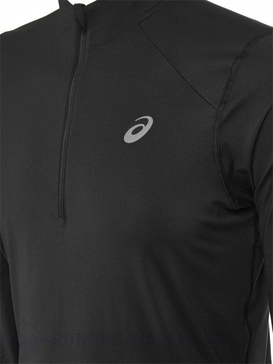 asics long sleeve 1/2 zip jersey performance black asics long sleeve 1/2 zip jersey performance black