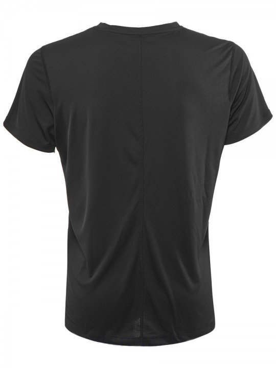 asics silver short sleeve top black asics silver short sleeve top black