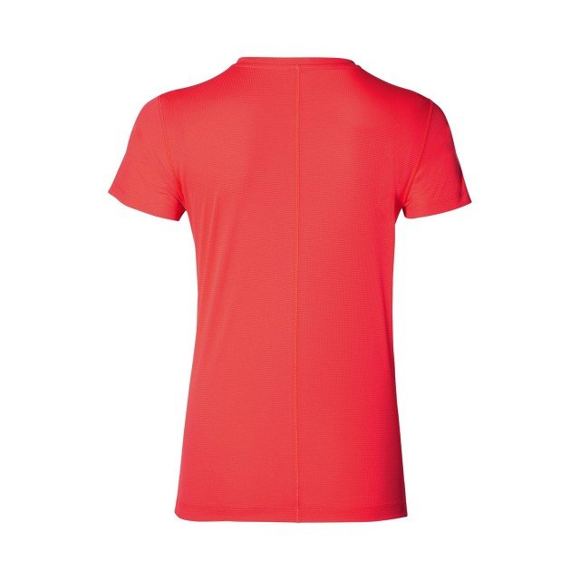 asics silver short sleeve top flash coral asics silver short sleeve top flash coral
