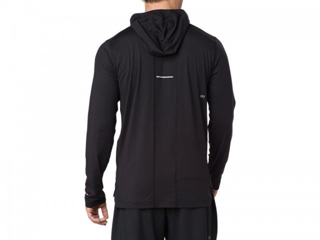 asics long sleeve hoodie performance black asics long sleeve hoodie performance black