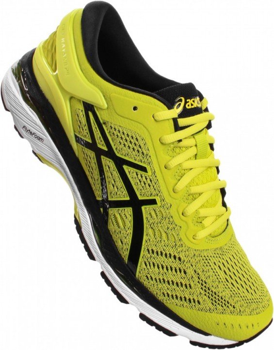 asics gel-kayano 24 yellow black asics gel-kayano 24 yellow black