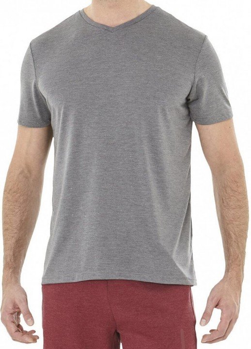 asics essential short sleeve top hex dark grey heather asics essential short sleeve top hex dark grey heather