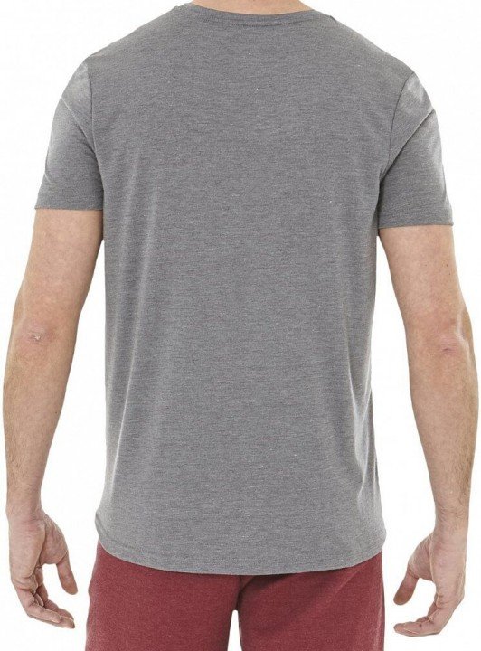 asics essential short sleeve top hex dark grey heather asics essential short sleeve top hex dark grey heather