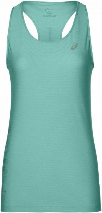 asics graphic tank green asics graphic tank green