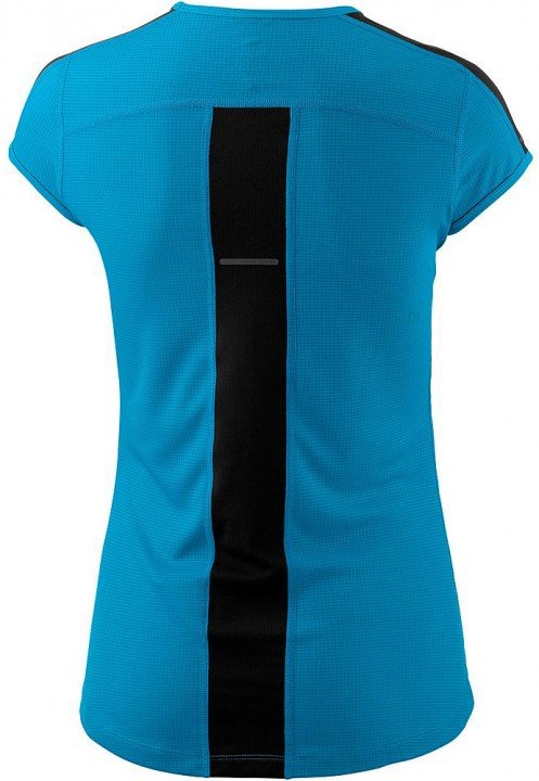 asics short sleeve top blue black asics short sleeve top blue black