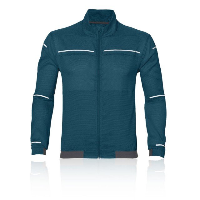 asics lite-show jacket blue asics lite-show jacket blue