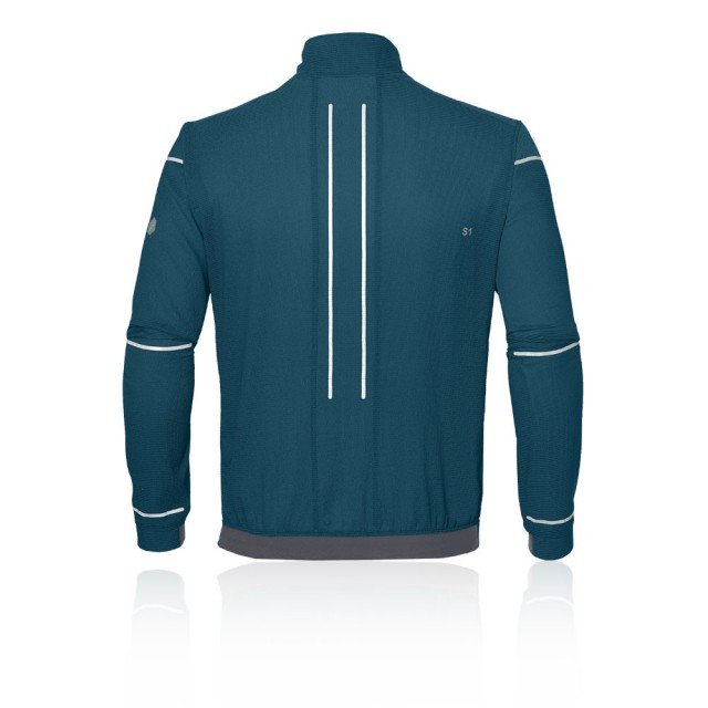 asics lite-show jacket blue asics lite-show jacket blue