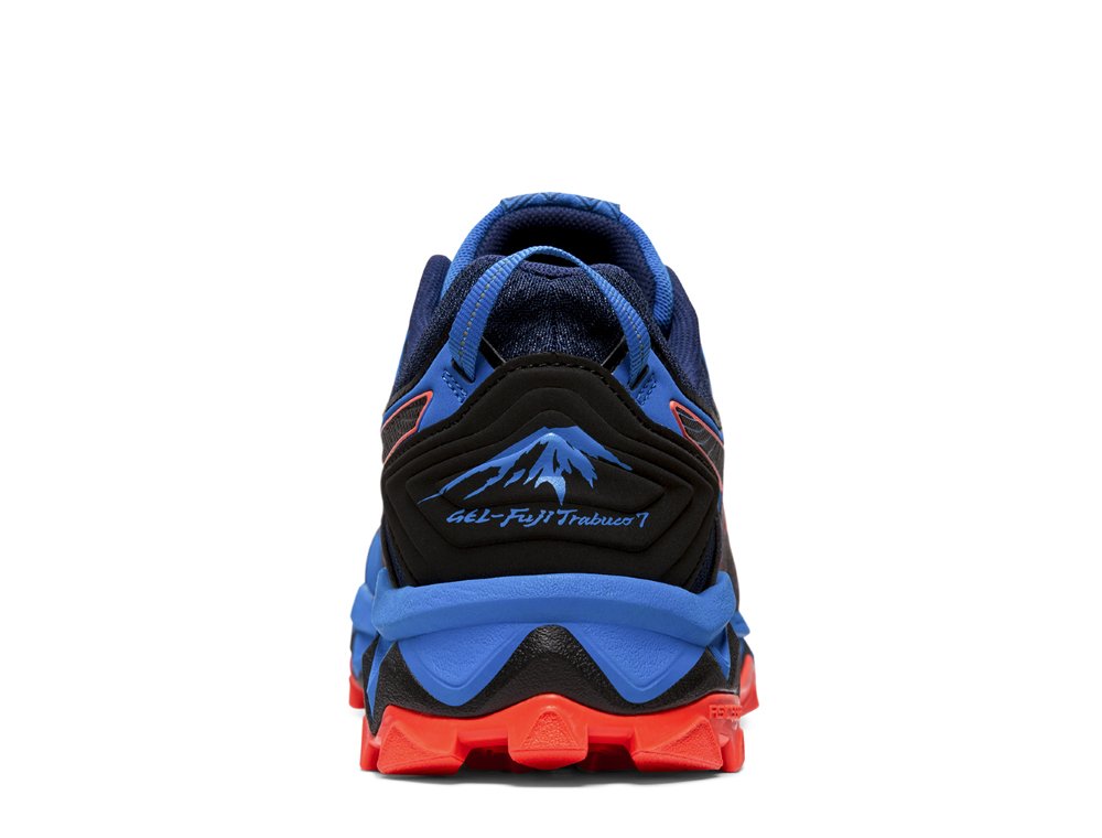 asics fujitrabuco 7 m niebiesko-czarne asics fujitrabuco 7 m niebiesko-czarne