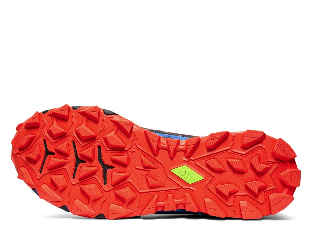 asics fujitrabuco 7 m niebiesko-czarne asics fujitrabuco 7 m niebiesko-czarne