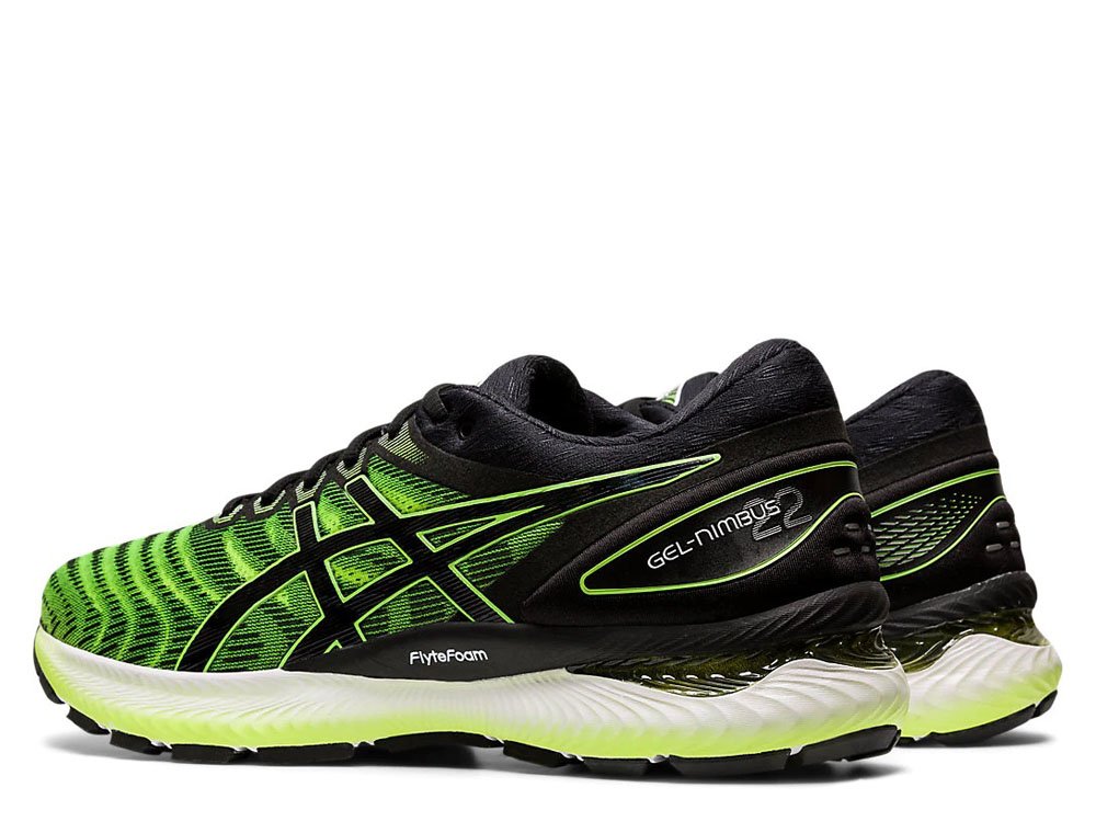 buty asics gel-nimbus 22 m zielono-czarne buty asics gel-nimbus 22 m zielono-czarne