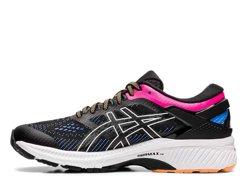 asics gel-kayano 26 w czarno-różowe asics gel-kayano 26 w czarno-różowe