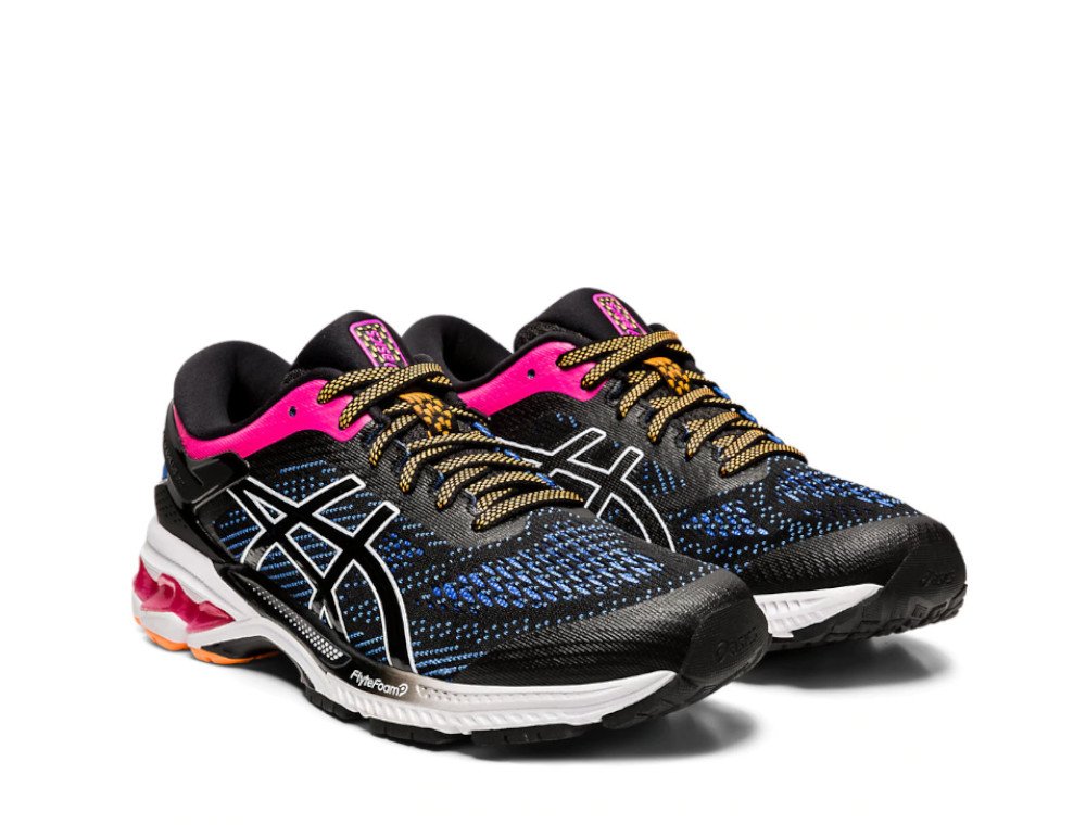 asics gel-kayano 26 w czarno-różowe asics gel-kayano 26 w czarno-różowe
