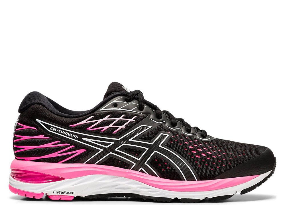 asics gel-cumulus 21 w czarno-różowe asics gel-cumulus 21 w czarno-różowe