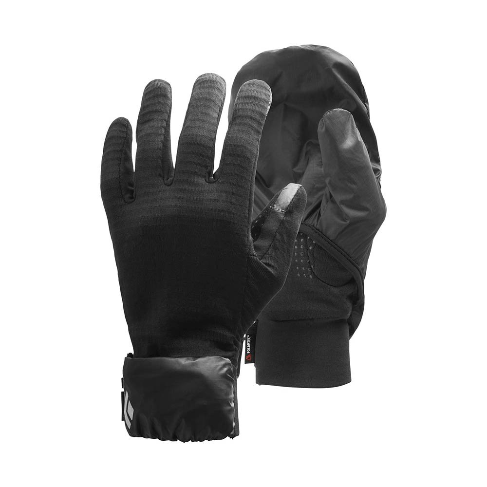 black diamond wind hood gridtech gloves czarne black diamond wind hood gridtech gloves czarne