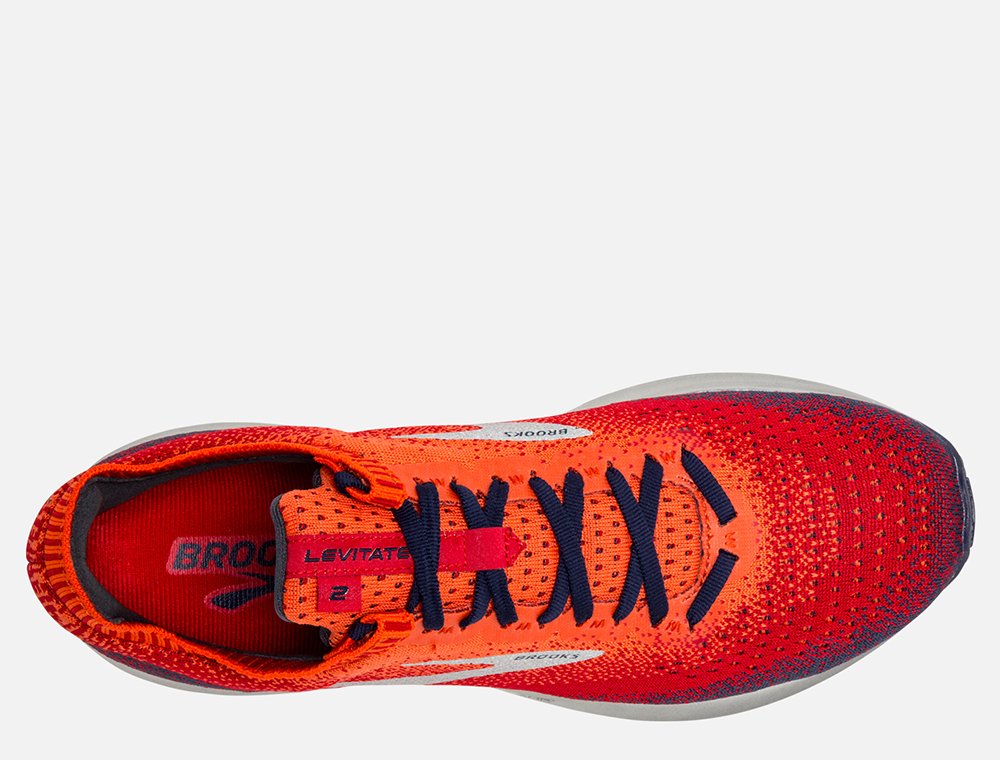 brooks levitate 2 m granatowo-pomarańczowe brooks levitate 2 m granatowo-pomarańczowe