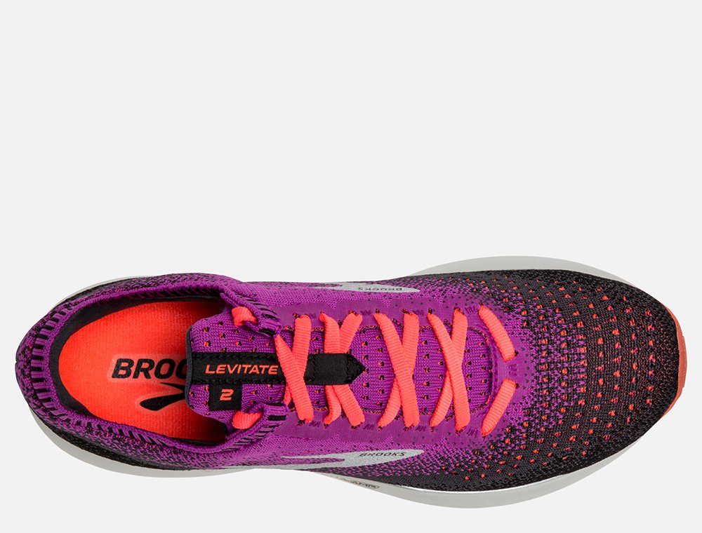 brooks levitate 2 w czarno-fioletowe brooks levitate 2 w czarno-fioletowe