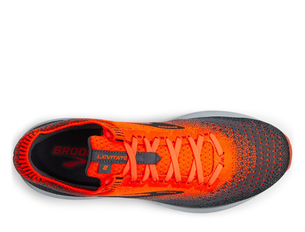 brooks levitate 2 m czarno-pomarańczowe brooks levitate 2 m czarno-pomarańczowe