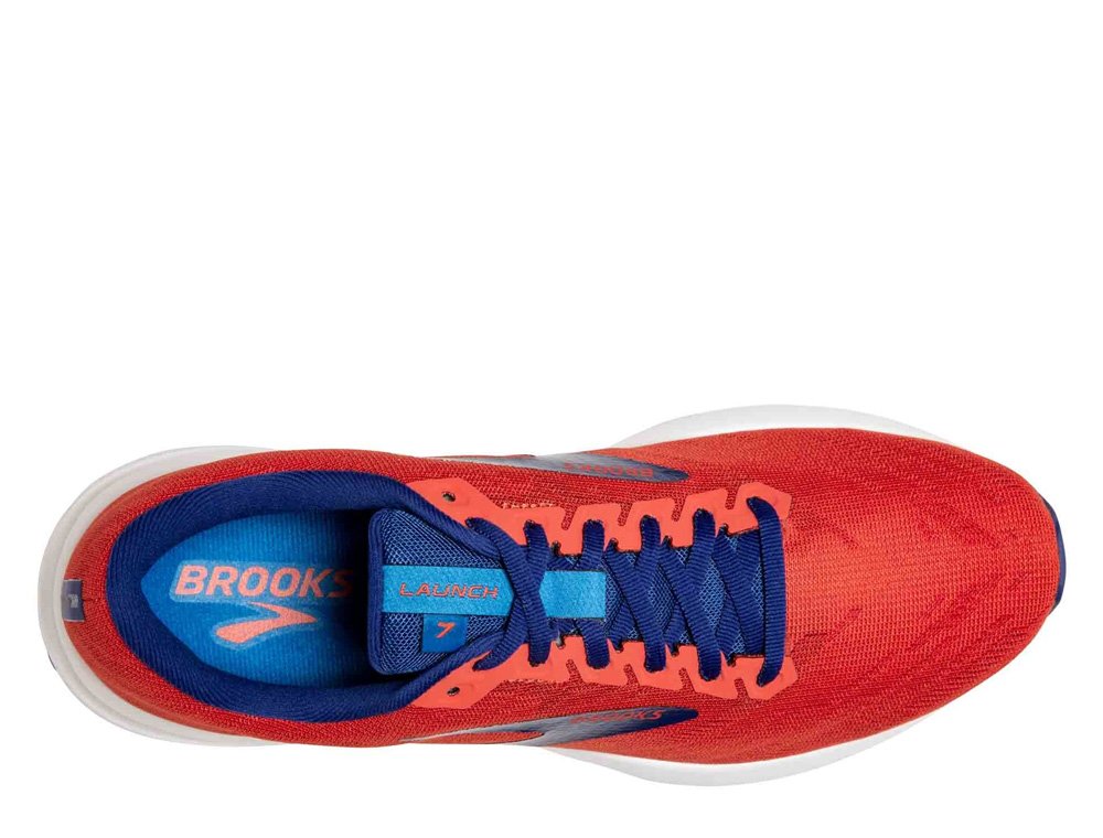 brooks launch 7 m czerwono-niebieskie brooks launch 7 m czerwono-niebieskie