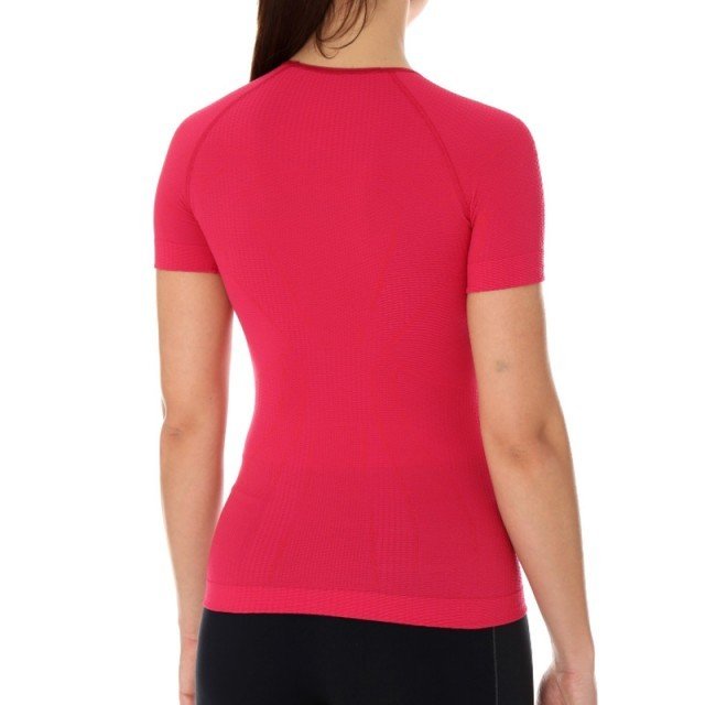 brubeck 3d run pro short sleeve malinowy brubeck 3d run pro short sleeve malinowy