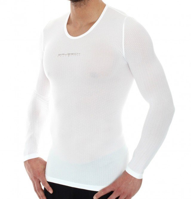 brubeck unisex base layer długi rękaw biały brubeck unisex base layer długi rękaw biały