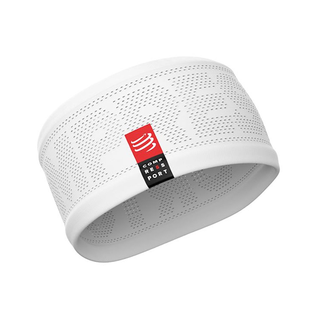 compressport headband v2 on/off white compressport headband v2 on/off white