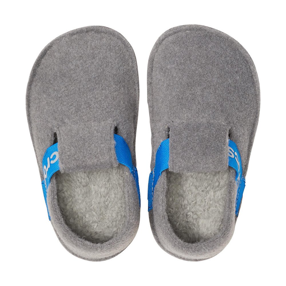 crocs kids classic slipper szaro-niebieskie crocs kids classic slipper szaro-niebieskie