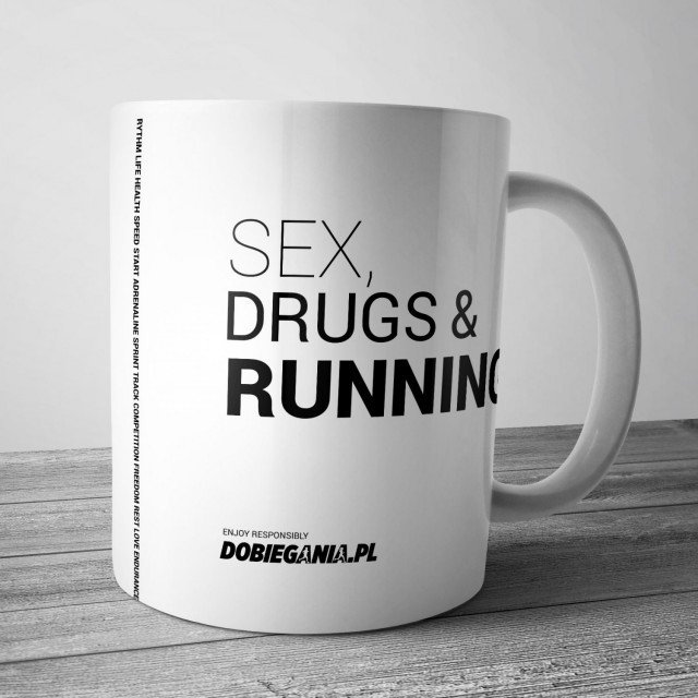 kubek sex drugs & running kubek sex drugs & running