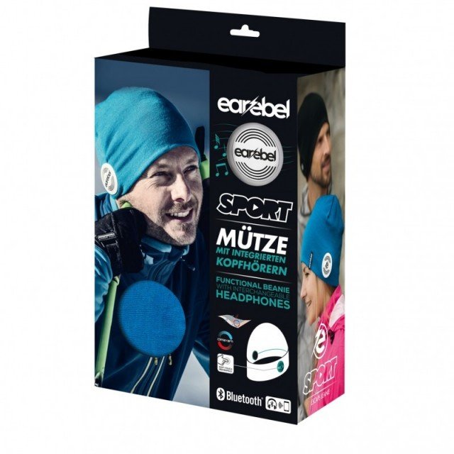 earebel bluetooth escape beanie blue earebel bluetooth escape beanie blue
