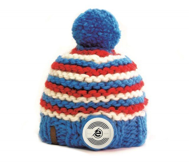 earebel bluetooth handmade striped blue red earebel bluetooth handmade striped blue red