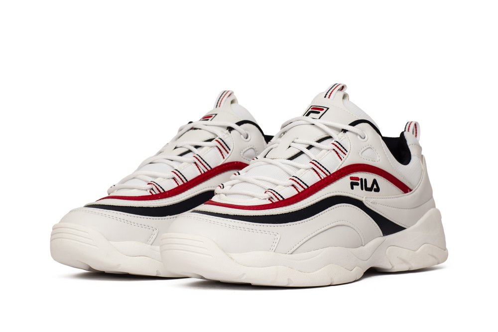 fila ray low męskie białe (1010561-150) fila ray low męskie białe (1010561-150)