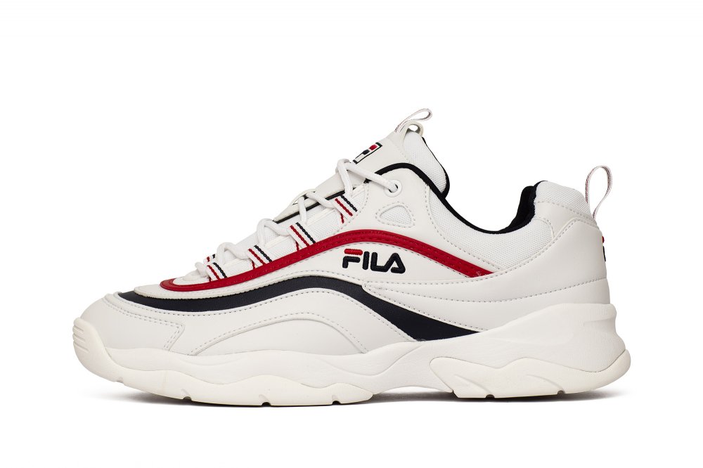 fila ray low męskie białe (1010561-150) fila ray low męskie białe (1010561-150)