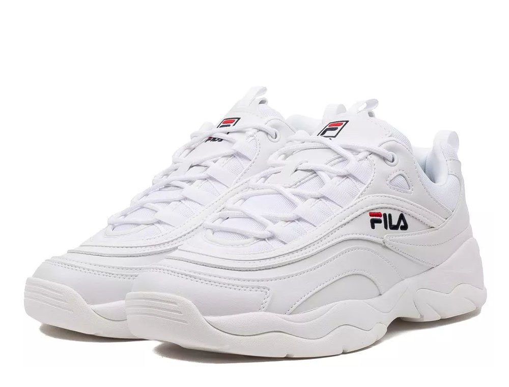 fila wmn ray low damskie białe (1010562-1fg) fila wmn ray low damskie białe (1010562-1fg)