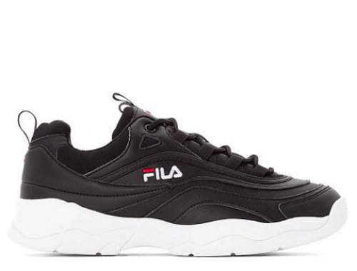 fila ray low męskie czarne (1010561-12a) fila ray low męskie czarne (1010561-12a)