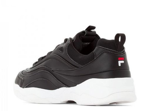 fila ray low męskie czarne (1010561-12a) fila ray low męskie czarne (1010561-12a)