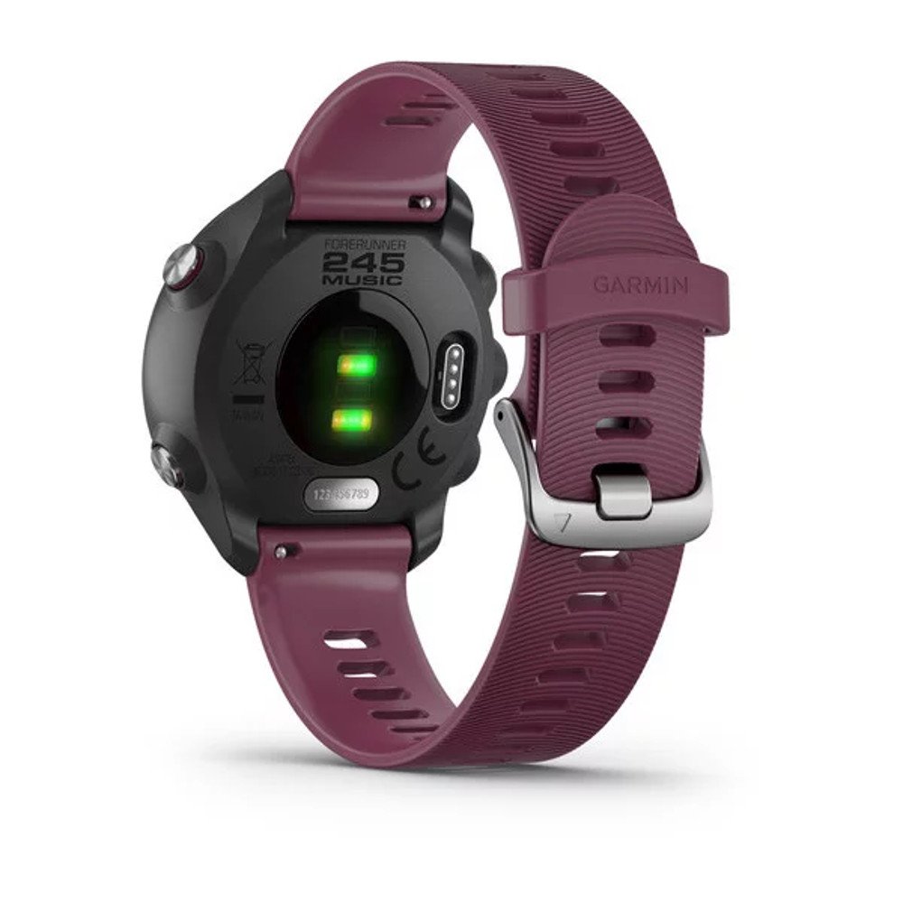 zagarek garmin forerunner 245, gps, eu, bordowy zagarek garmin forerunner 245, gps, eu, bordowy