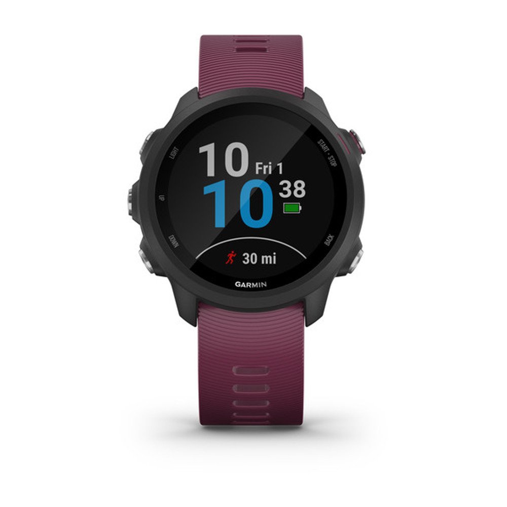 zagarek garmin forerunner 245, gps, eu, bordowy zagarek garmin forerunner 245, gps, eu, bordowy