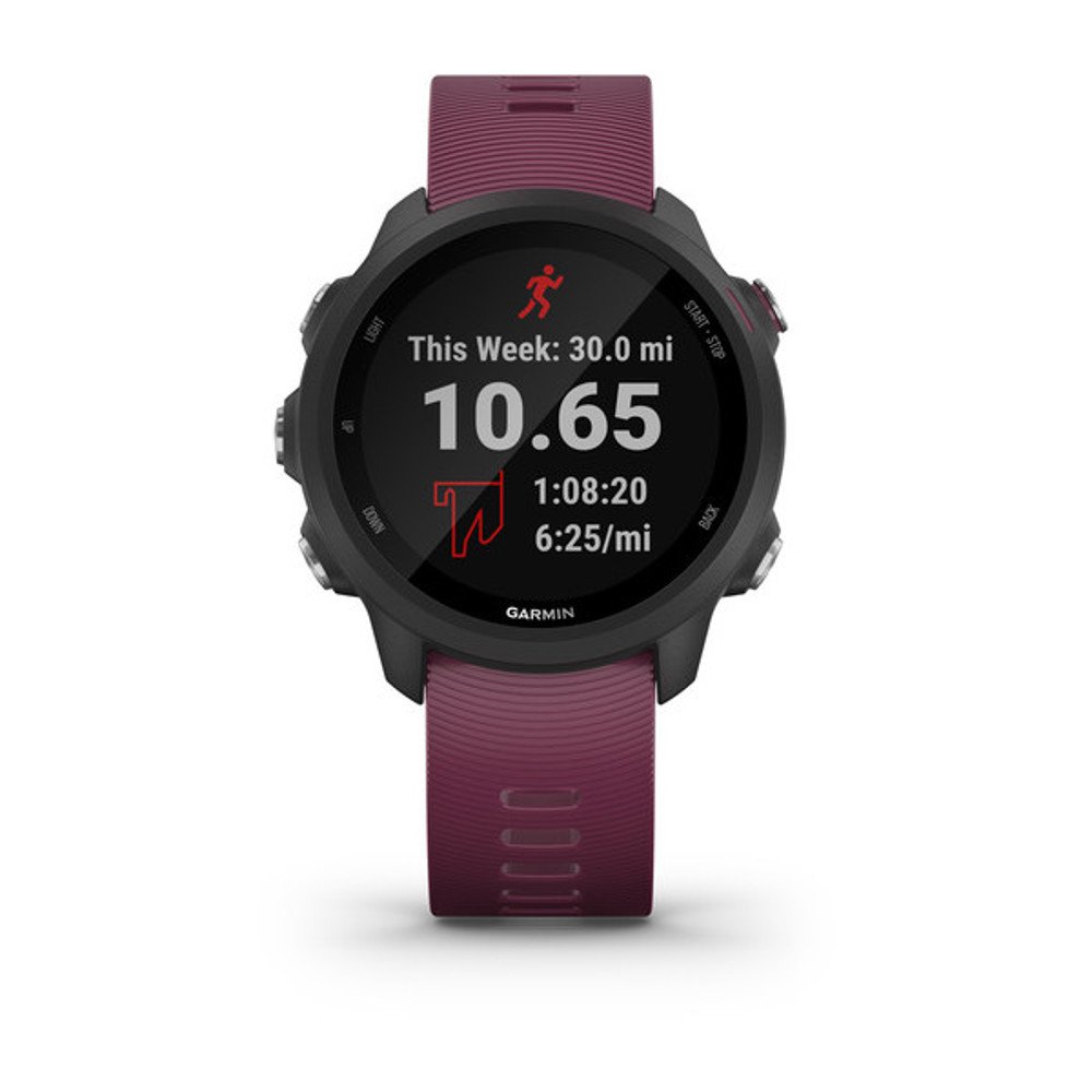 zagarek garmin forerunner 245, gps, eu, bordowy zagarek garmin forerunner 245, gps, eu, bordowy